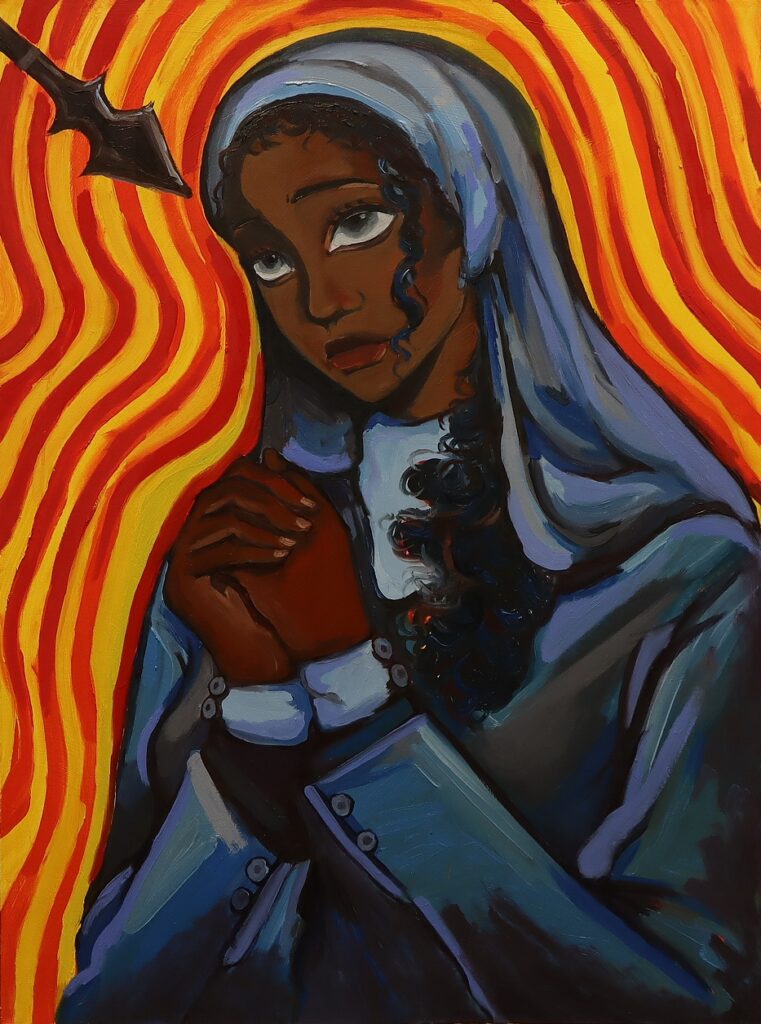 "It is written" 
Oil in canvas, 2025.